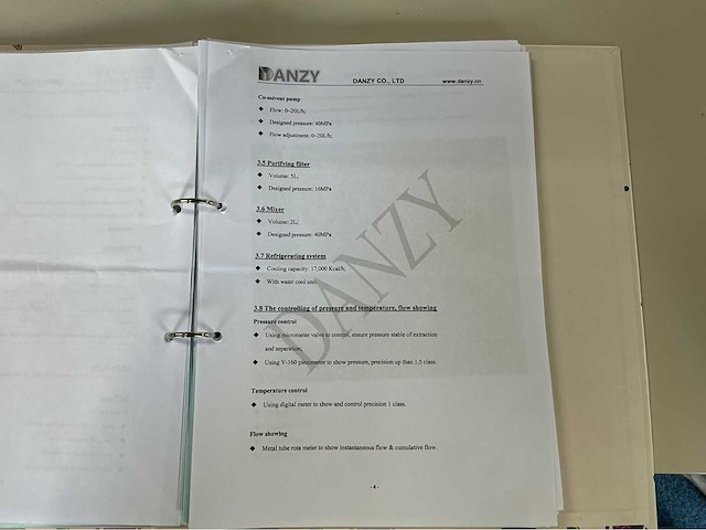 Danzy - super critical co2-reaction machine - 2022 - unused - afbeelding 79 van  82