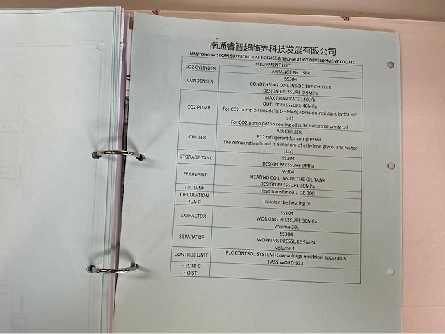 Danzy - super critical co2-reaction machine - 2022 - unused - afbeelding 81 van  82