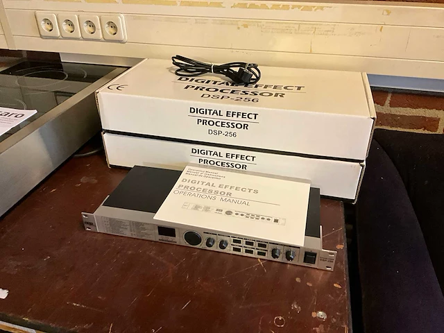 Dap audio dsp-256 digital effect processor (2x) - afbeelding 1 van  8