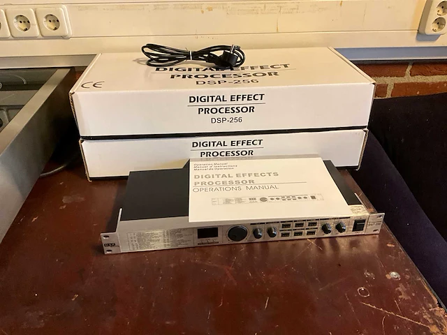 Dap audio dsp-256 digital effect processor (2x) - afbeelding 2 van  8