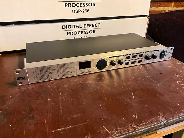 Dap audio dsp-256 digital effect processor (2x) - afbeelding 3 van  8