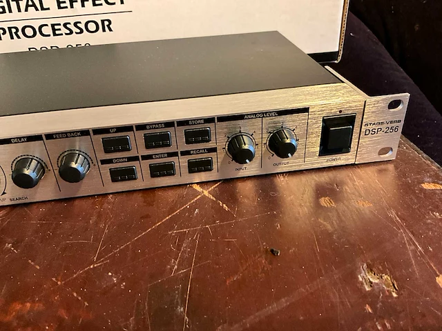 Dap audio dsp-256 digital effect processor (2x) - afbeelding 5 van  8