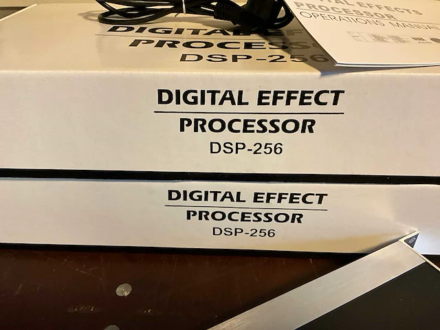 Dap audio dsp-256 digital effect processor (2x) - afbeelding 7 van  8