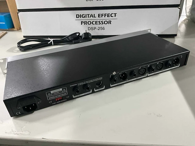 Dap audio dsp-256 digital effect processor (2x) - afbeelding 6 van  7
