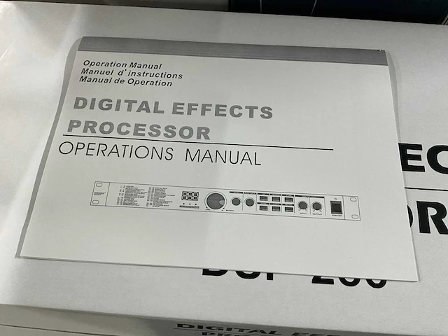 Dap audio dsp-256 digital effect processor (2x) - afbeelding 7 van  7