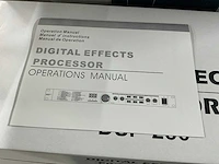 Dap audio dsp-256 digital effect processor (2x) - afbeelding 7 van  7