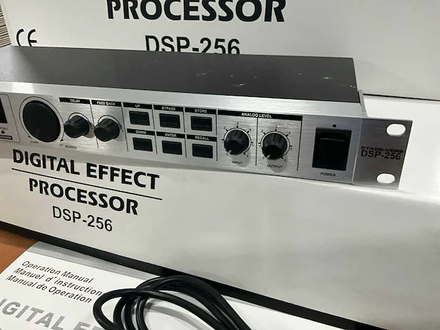 Dap audio dsp-256 digital effect processor (2x) - afbeelding 5 van  7