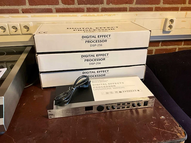 Dap audio dsp-256 digital effect processor (3x) - afbeelding 1 van  8