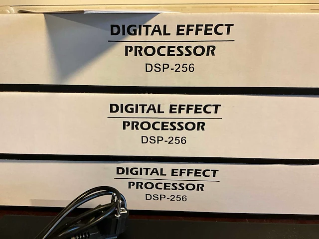 Dap audio dsp-256 digital effect processor (3x) - afbeelding 7 van  8