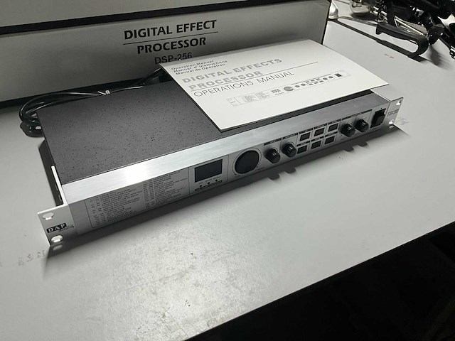 Dap audio dsp-256 digital effect processor (3x) - afbeelding 2 van  7