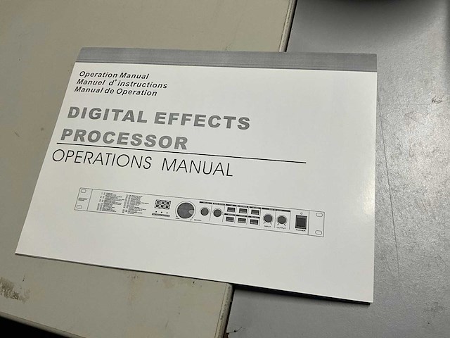 Dap audio dsp-256 digital effect processor (3x) - afbeelding 7 van  7