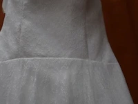 Daria karlozi trouwjurk, strapless - model 08023-00-12 - maat 40 - afbeelding 5 van  10
