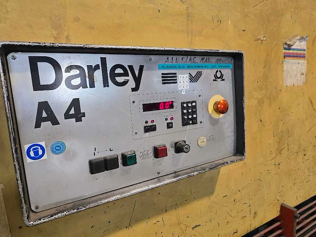Darley - 1987 - gs 4100 x 16 - guillotineschaar - afbeelding 8 van  13