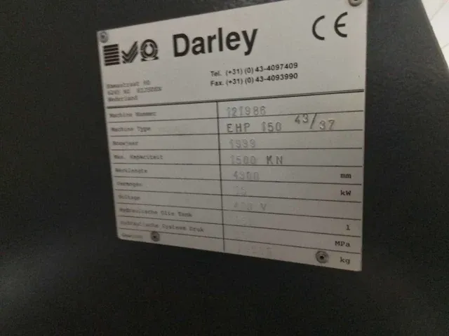 Darley - ehp - kantbank darley - 1999 - afbeelding 11 van  11