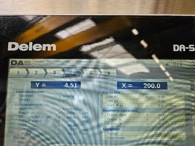 Darley - ehp 80 31 25 - cnc kantbank - afbeelding 4 van  10