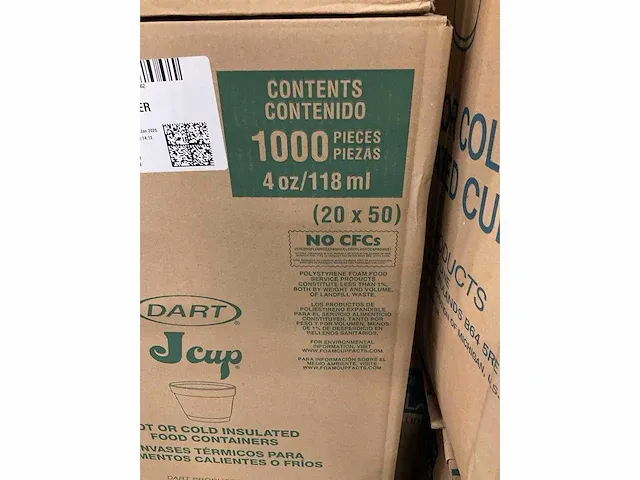 Dart - thermobekers (3000x) - afbeelding 2 van  3