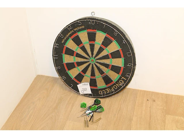 Dartbord logfield. - afbeelding 1 van  2