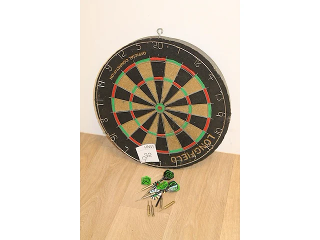 Dartbord logfield. - afbeelding 2 van  2