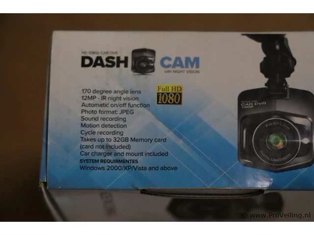 Dashcam full hd 1080 - afbeelding 3 van  3
