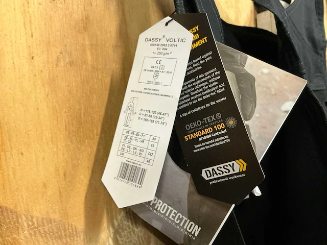 Dassy knee protection werkbroek (8x) - afbeelding 5 van  7