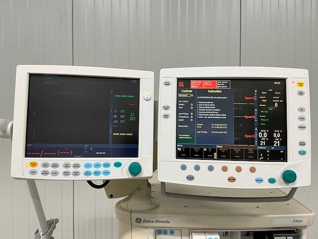 Datex ohmeda - aisys - anesthesie apparatuur - afbeelding 6 van  11