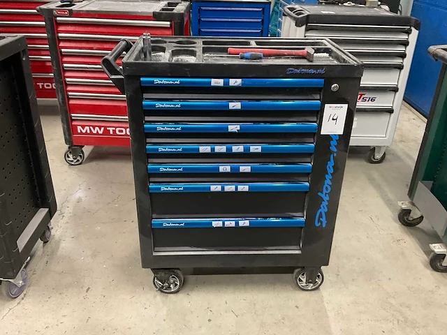 Datona gereedschapswagen - afbeelding 2 van  4