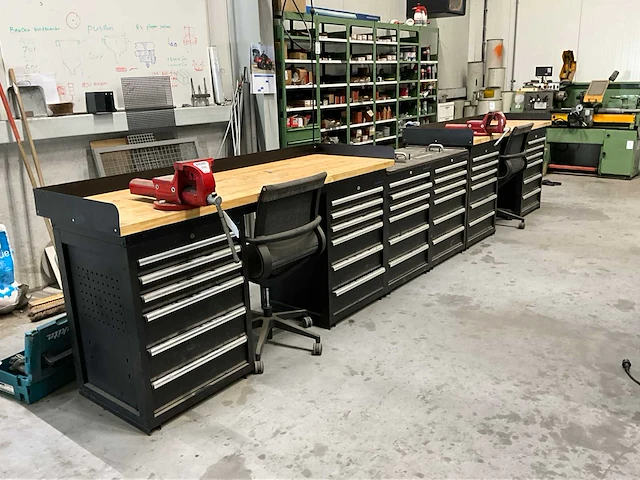 Datona werkbank met inhoud - afbeelding 12 van  26
