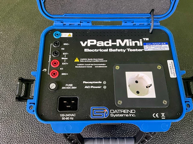 Datrend systems v-pad mini electrical safety tester (demo) - afbeelding 2 van  9
