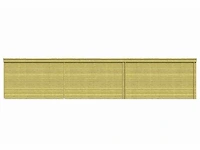 Dave - tuinhuis 28mm 10500x3000x2170mm geimpregneerd - afbeelding 2 van  4
