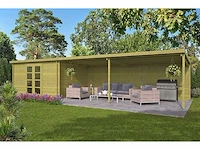 Dave - tuinhuis 28mm 10500x3000x2170mm geimpregneerd - afbeelding 1 van  4