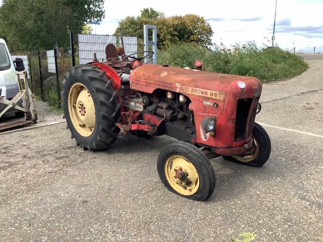 David brown 880 landbouwtrekker - afbeelding 1 van  4