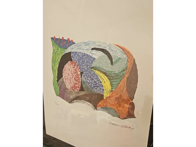 David hockney litho - afbeelding 2 van  6