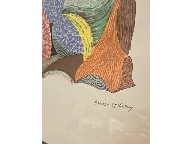 David hockney litho - afbeelding 3 van  6