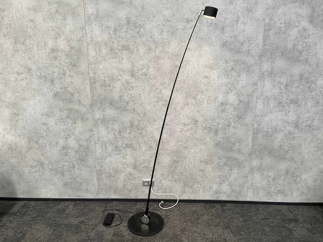 Davide groppi sampei - design vloerlamp zwart h240 - afbeelding 8 van  11