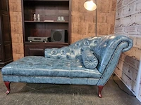 Daybed chesterfield, blauw - afbeelding 1 van  9