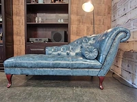 Daybed chesterfield, blauw - afbeelding 4 van  9