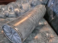 Daybed chesterfield, blauw - afbeelding 5 van  9