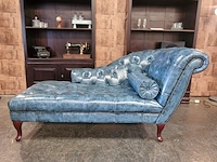 Daybed chesterfield, blauw - afbeelding 6 van  9