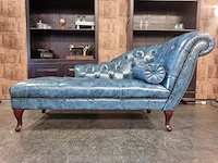 Daybed chesterfield, blauw - afbeelding 7 van  9