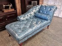 Daybed chesterfield, blauw - afbeelding 8 van  9