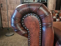 Daybed, chesterfield, brighton, bruin - afbeelding 4 van  5