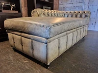 Daybed chesterfield, brighton, grijs - afbeelding 2 van  3
