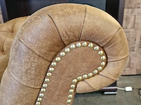 Daybed chesterfield, bruin - afbeelding 3 van  7