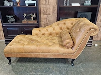 Daybed chesterfield, bruin - afbeelding 4 van  7