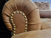 Daybed chesterfield, bruin - afbeelding 7 van  7