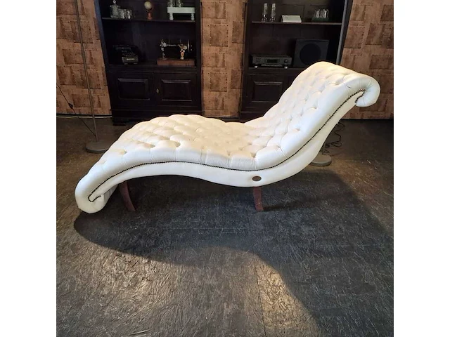 Daybed chesterfield, cambridge, wit - afbeelding 1 van  2