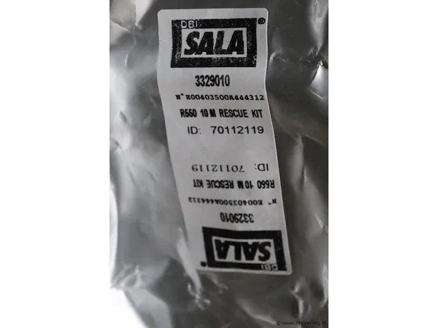 Dbi sala r550 10 m rescue kit met stanley koffer - afbeelding 3 van  7