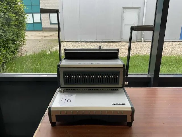 Dbm 2110 inbindmachine - afbeelding 1 van  5