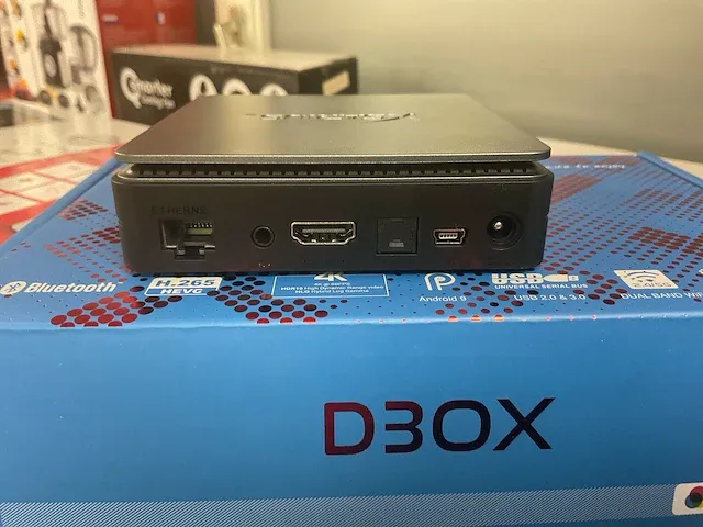 Dbox xsarius android 4k box mediaspeler (13x) - afbeelding 3 van  4