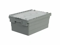Dbp-105 distributie bak met deksel 600x400x250mm (78x) - afbeelding 4 van  10